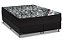 Cama Box Bipartido Casal + Colchão Ortobom De Molas Iso Nanolastic Black 65x138x188 - Imagem 1