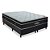 Cama Box Bipartido Casal + Colchão Ortobom Elegant Molas Superpocket 68x138x188 - Imagem 1