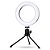 Luz Ring Light 6 Polegadas com Suporte Mini Tripé - Imagem 1