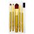Kit com 05 Pincéis para Maquiagem Mandala PM-035 - Imagem 2