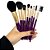 Kit com 08 Pincel de Maquiagem Sabrina Sato SP125 - Imagem 3