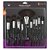Kit com 10 Pincéis para Maquiagem Macrilan KP9-1B - Imagem 1