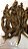MOHAIR HP BABY BROWN ONDULADO  APROX  14,GRAMAS- MATERIAL REBORN - TUDO PARA REBORN - Imagem 1