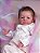 KIT ESCULTORA COMPLETO MELISSA - COM PLACA DE BARRIGA  - MELISSA - BY VIVIANE ALELUIA - TUDO PARA REBORN - Imagem 5