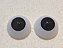 OLHOS - PAR DE OLHOS DE ACRILICO 22MM CASTANHO ORIENTAL 432- TUDO PARA REBORN - Imagem 3