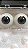 OLHOS EYECO - PAR DE OLHOS DE POLYGLASS EYECO 22mm CASTANHO CHUCK HAZEL - MATERIAL REBORN - TUDO PARA REBORN - Imagem 2