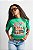 CAMISETA "BRASILEIRA" - P AO G5 - VERDE BANDEIRA - Imagem 1