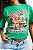 CAMISETA "BRASILEIRA" - P AO G5 - VERDE BANDEIRA - Imagem 2