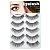 Cílios Postiços Eyelash c/5 Pares N.747M (Origem: Vietnam) - Imagem 1