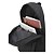 MOCHILA BÁSICA EM POLIÉSTER OXFORD - M-142 – PRETO - Imagem 4