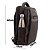 MOCHILA CASUAL POLIÉSTER DIAMOND P/NOTEBOOK DE 17" - M-153 - CAFÉ - Imagem 7