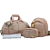 MOCHILA MATERNIDADE BABY COM BOLSO TERMICO – MM-148 – ROSE - Imagem 6