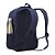 MOCHILA BÁSICA EM POLIÉSTER OXFORD - M-168 - AZUL - Imagem 3