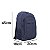 MOCHILA BÁSICA EM POLIÉSTER OXFORD - M-168 - AZUL - Imagem 4