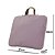 CAPA CASE SLIM PARA NOTEBOOK 15” - CA-182 - ROSA - Imagem 4