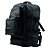 MOCHILA DE VIAGEM AVENTURA EM NYLON 420 PVC - MV-038 - PRETO - Imagem 3
