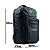 MOCHILA DE VIAGEM AVENTURA EM NYLON 420 PVC - MV-019 - PRETO - Imagem 4
