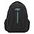 MOCHILA BÁSICA ESCOLAR EM POLIÉSTER - M-105 - PRETO/VERDE - Imagem 1