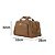 BOLSA MALA DE VIAGEM MÉDIA - BV-117 – CARAMELO - Imagem 6