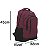 MOCHILA BÁSICA EM POLIÉSTER P/NOTEBOOK 15" - M-122 - VINHO - Imagem 5