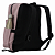 MOCHILA FEMININA BÁSICA EM POLIÉSTER MESCLA - M-133 - ROSA - Imagem 3