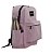 MOCHILA FEMININA BÁSICA EM POLIÉSTER MESCLA - M-133 - ROSA - Imagem 2