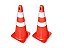Cone de Sinalização sem refletivo 50cm rígido - Imagem 1