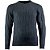 Suéter Delkor Tricot Preto Texturizado Masculino Plus Size - Imagem 1