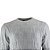 Suéter Delkor Tricot Texturizado Masculino Plus Size - Imagem 9