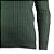 Suéter Delkor Tricot Verde Militar Canelado Masculino Plus Size - Imagem 4