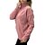 Blusa Facinelli Tricot Rosa Texturizado Gola Alta Feminino - Imagem 2
