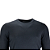 Suéter Delkor Básico Modal Preto Masculino Plus Size - Imagem 3