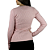 Blusa Facinelli Tricot Rosa Gola Redonda Texturizado Feminino - Imagem 4