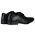 Sapato Social Ped Shoes Preto Com Cadarço Masculino - Imagem 5