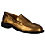 Mocassim Via Paula Em Couro Metalizado Feminino - Imagem 2