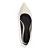 Sapatilha Santa Lolla Verniz Off White Bico Fino Feminino - Imagem 3