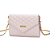 Bolsa Carteira Santa Lolla Matelassê Soft Alça Corrente Transversal Feminina - Imagem 9