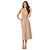 Vestido Midi Doce Trama em Malha de Algodão Feminino - Imagem 1