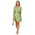 Vestido Doce Trama Curto de Manga 3/4 Feminino - Imagem 1