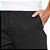 Calça Broken Rules Em Sarja Cós Elástico Preto Masculina - Imagem 6