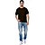 Camiseta Broken Rules Manga Curta Gola Redonda Lisa Masculina - Imagem 6