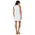 Vestido Doce Trama Curto Sem Manga Com Costura Detalhada Feminino - Imagem 3