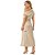 Saia Doce Trama Longa Alfaiataria Comfy Fenda Frontal Feminina - Imagem 4