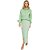 Saia Doce Trama Longa Alfaiataria Comfy Fenda Frontal Feminina - Imagem 6