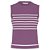 Regata Facinelli Em Tricot Listrado Gola Redonda Feminina - Imagem 2