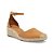 Sandália Santa Lolla Espadrille Couro Confort Marrom Feminina - Imagem 2