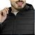 Jaqueta Ernest Nylon Puffer Capuz Removível Preto Masculina - Imagem 3