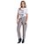 T-Shirt Doce Trama Manga Curta Gola Redonda Café Branca Feminina - Imagem 2