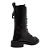 Bota Santa Lolla Coturno Em Couro Cano Médio Preto Feminino - Imagem 3