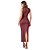 Saia Doce Trama Midi Malha Bodycon Ajustada Feminina - Imagem 3